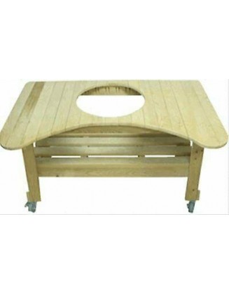 Ceramic Grills Oval LG 300 Cypress Counter Top Table