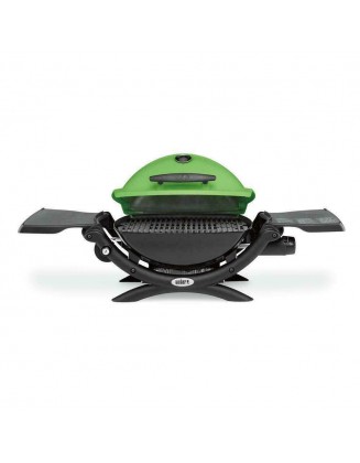 Q 1200 Portable Tabletop Propane Gas BBQ Grill  Outdoor Camping Green