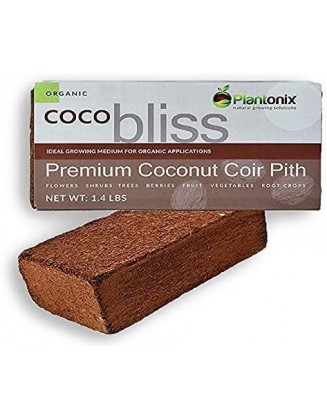 Plantonix Coco Coir Brick, OMRI Listed for Organic Use (50 Bricks)