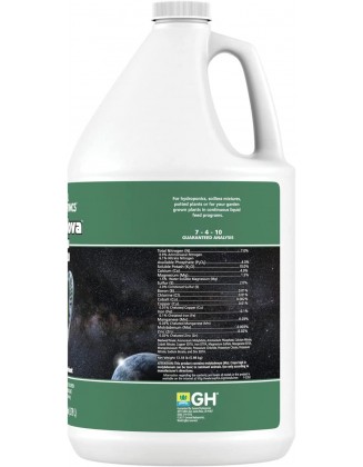 General Hydroponics FloraNova Grow 7-4-10, Robust Strength of Dry Fertilizer But in Rapid Liquid Form, Use for Hydroponics, Soilless Mixtures, Containers & Garden Grown Plants, 1-Gallon