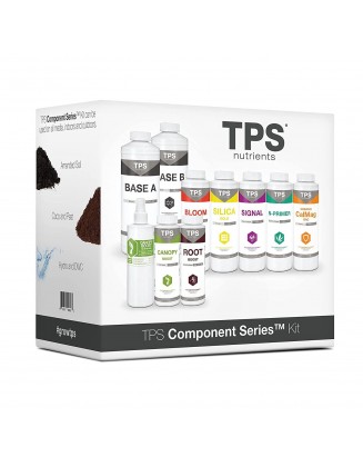 TPS Nutrients Complete Plant Nutrient Starter Kit, Fertilizer for Veg Through Bloom - Plus Guide and Foliar Spray Bottle
