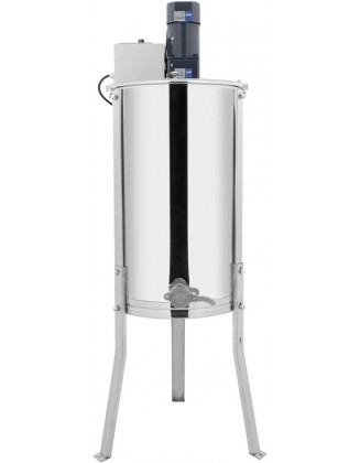 Electric 2 Frame Honey Extractor Separator,Food Grade  Steel Honeycomb Spinner Drum with Adjustable Height Stands,Beekeeping Pro Extraction Apiary CentrifuEquipment