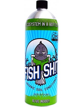 Fish Head Farms Organic Liquid Soil Conditioner for Yield and Flavor Enhancement. Improves Fertilizer Efficiency. Useful in both Garden Soil and Hydroponics Applications. 1 liter