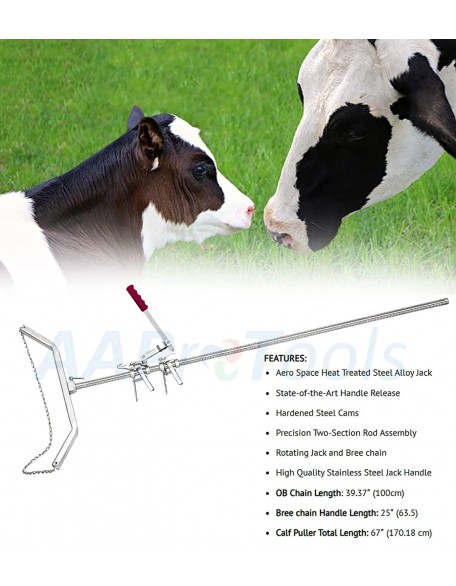 AAPROTOOLS CALF PULLER VETERINARY INSTRUMENTS A+ QUALITY