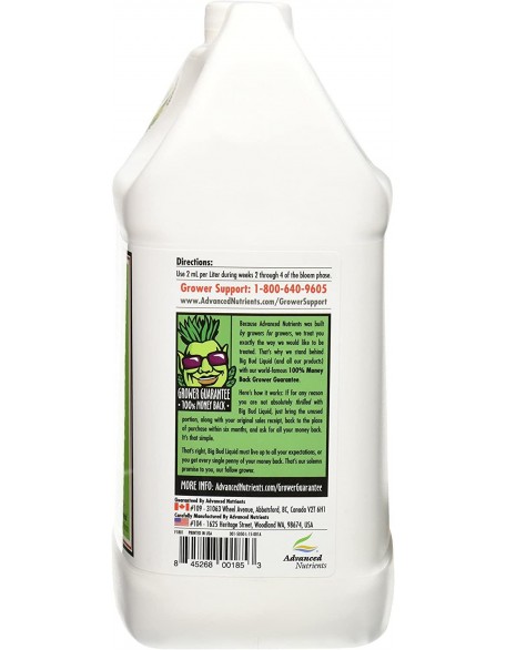 Advanced Nutrients GL525050-15 Big Bud Liquid Fertilizer, 4 Liter, Brown/A
