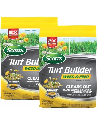 Scotts Turf Builder Weed and Feed 3 - 5,000 sq. ft., 2-Pack